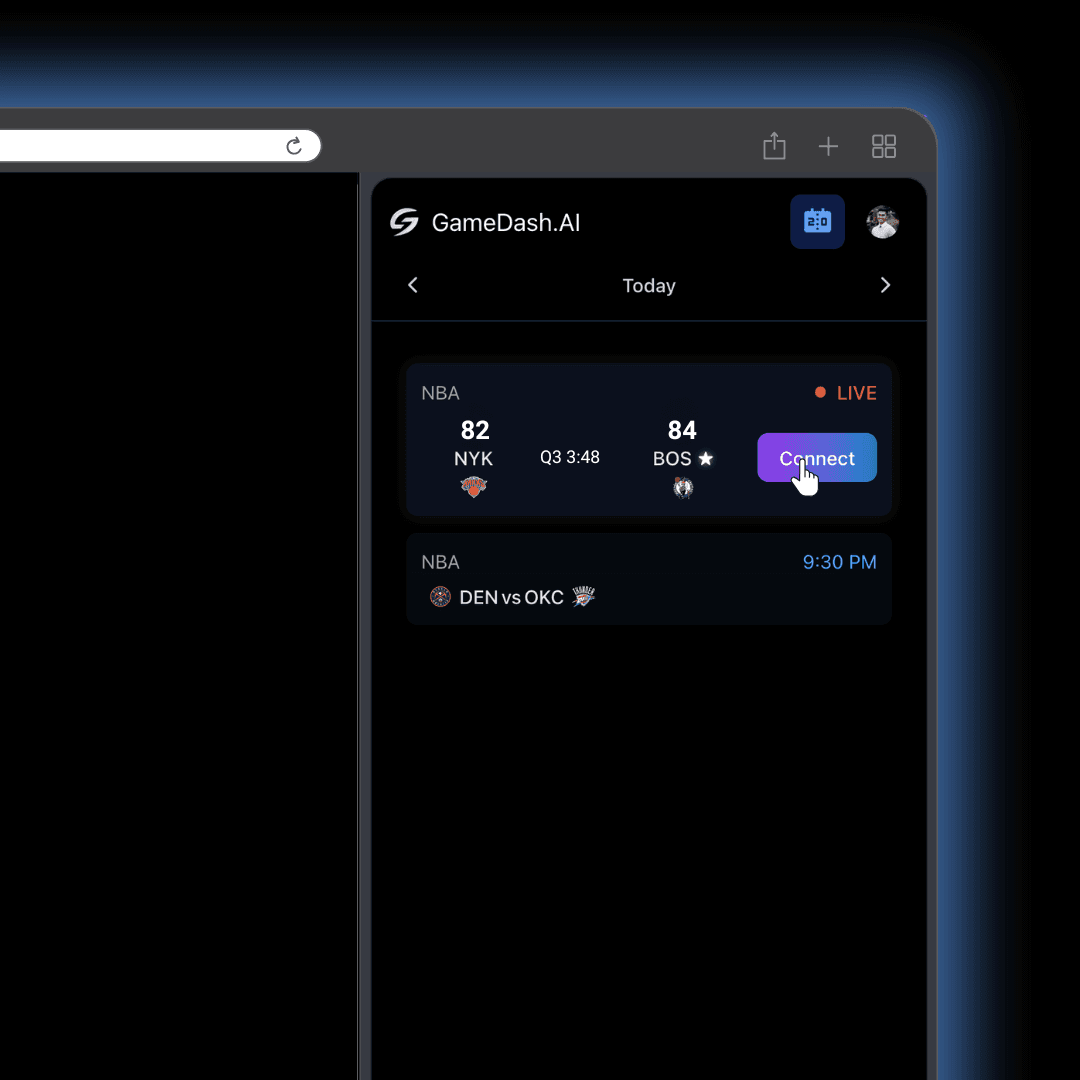GameDash Easy Access to Multiple Games feature
